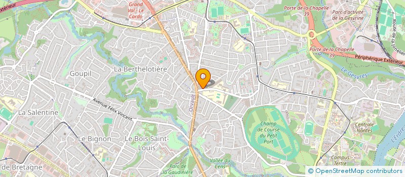 localisation de l'entreprise CELERO DELIVERY FRANCE  NANTES