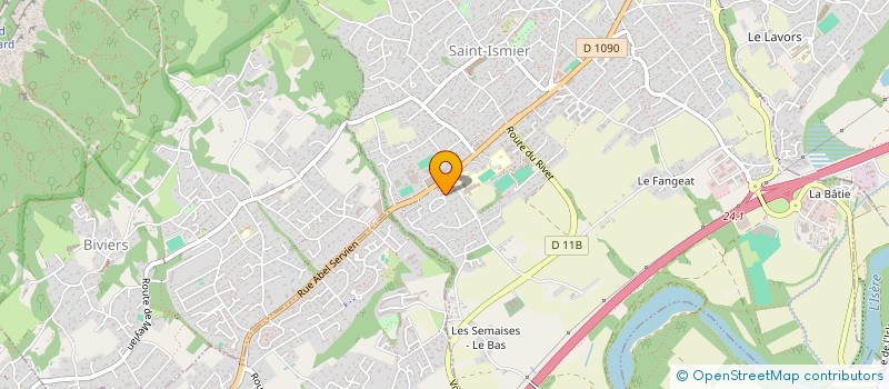 localisation de l'entreprise CELERTIS FINANCE  SAINT-ISMIER