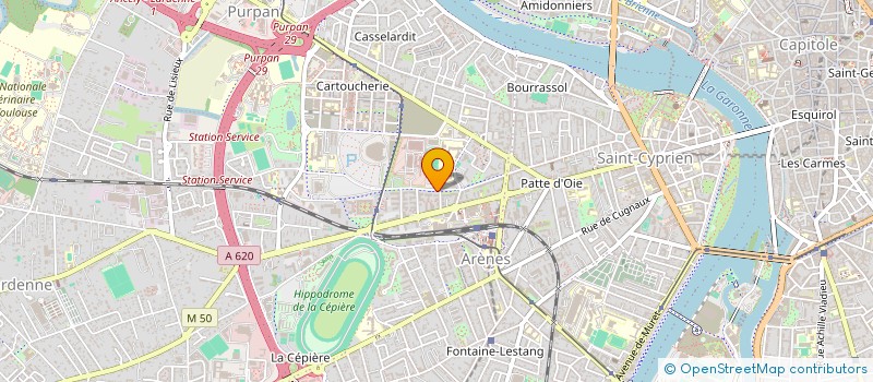 localisation de l'entreprise CELERY  TOULOUSE