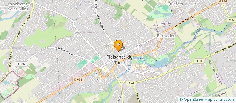 localisation de l'entreprise CELEST  PLAISANCE-DU-TOUCH