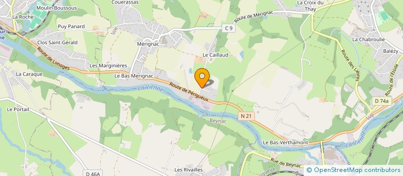 localisation de l'entreprise CELEST'INVEST  ISLE
