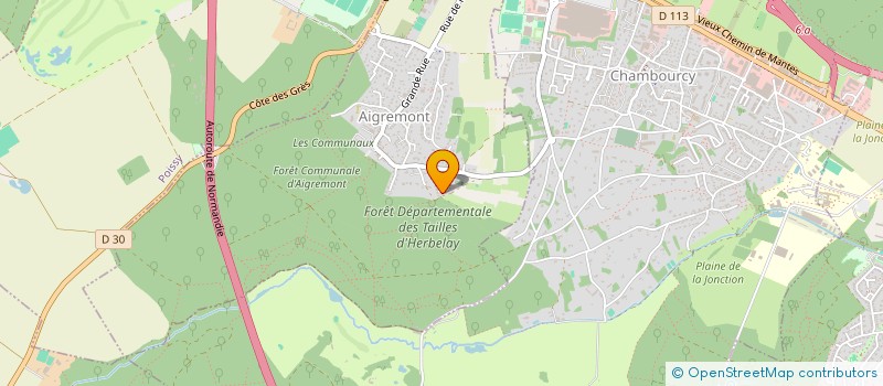 localisation de l'entreprise CELESTA à AIGREMONT