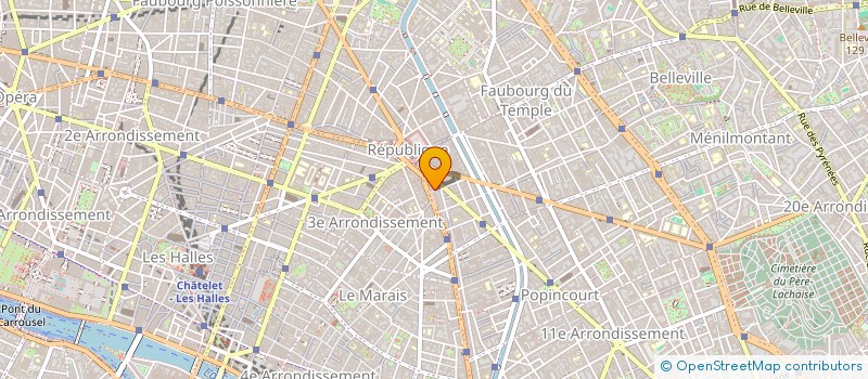 localisation de l'entreprise CELESTE  PARIS