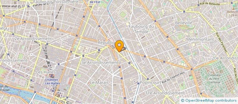 localisation de l'entreprise CELESTE  PARIS