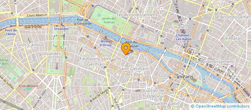 localisation de l'entreprise CELESTE  PARIS