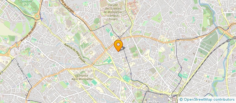 localisation de l'entreprise CELESTE COMPAGNIE à MONTPELLIER