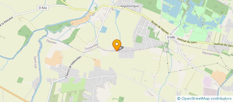 localisation de l'entreprise CELESTE EQUITATION  FONSORBES