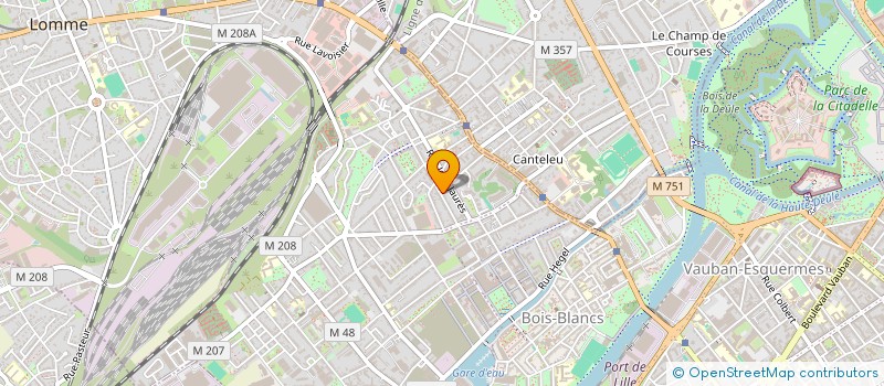 localisation de l'entreprise CELESTE POLEROWICZ à LILLE