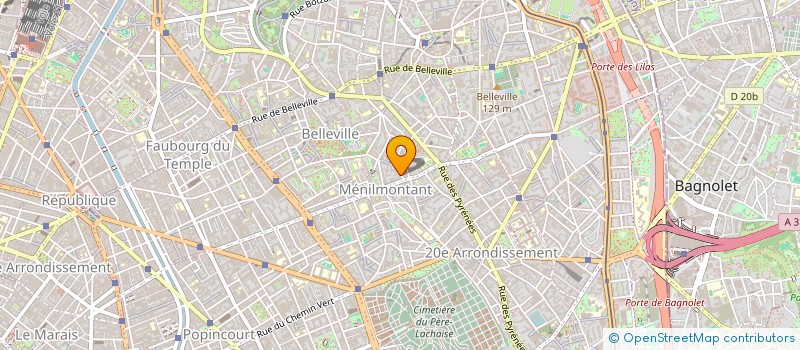 localisation de l'entreprise CELESTE RECORDS  PARIS