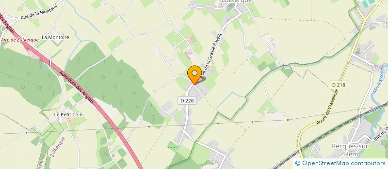 localisation de l'entreprise CELESTHEA  ZUTKERQUE