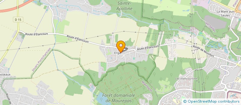 localisation de l'entreprise CELESTHOME  JOUARS-PONTCHARTRAIN