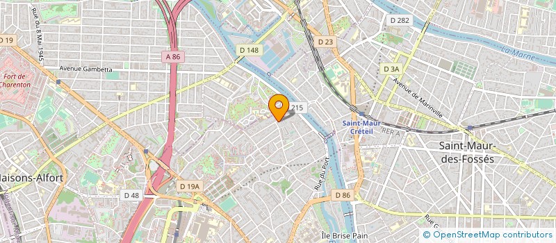 localisation de l'entreprise CELESTIA  CRETEIL