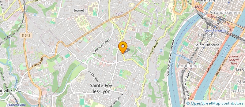 localisation de l'entreprise CELESTIM ASSURE  SAINTE-FOY-LES-LYON