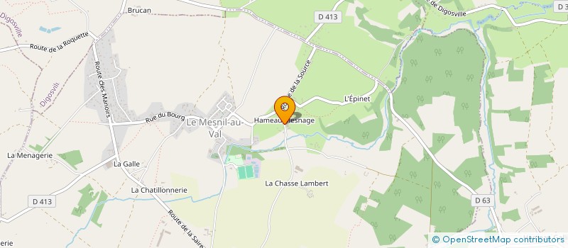 localisation de l'entreprise CELESTIN  LE MESNIL-AU-VAL