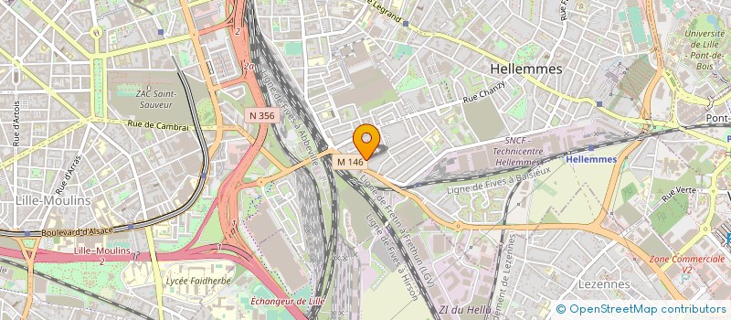 localisation de l'entreprise CELESTIN CORDONNIER à LILLE
