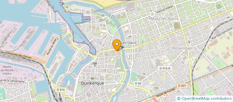 localisation de l'entreprise CELESTINDK à DUNKERQUE