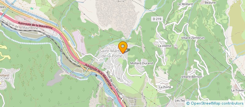 localisation de l'entreprise CELESTINE  SAINT-MARTIN-DE-LA-PORTE