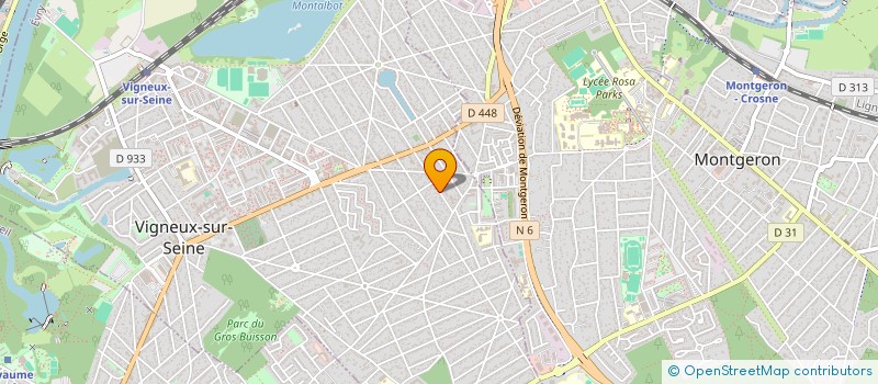 localisation de l'entreprise CELESTINE DE BATZ 01 à VIGNEUX-SUR-SEINE