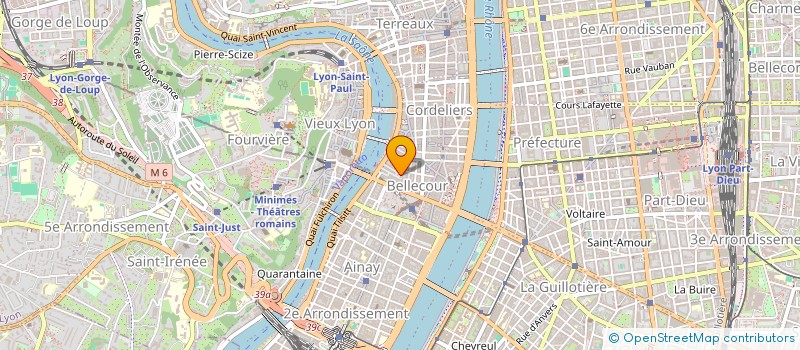 localisation de l'entreprise CELESTINS CONSEIL ET DEVELOPPEMENT à LYON
