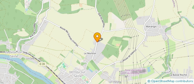 localisation de l'entreprise CELEXA  VERNOU-LA-CELLE-SUR-SEINE