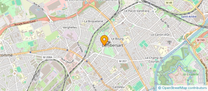 localisation de l'entreprise CELEXPERT à LAMBERSART