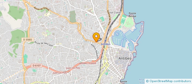 localisation de l'entreprise CELGUIL  ANTIBES