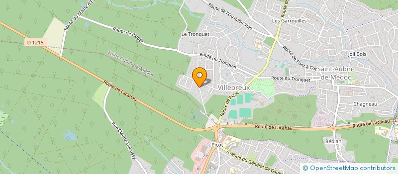 localisation de l'entreprise CELHAY IMMOBILIER  SAINT-AUBIN-DE-MEDOC