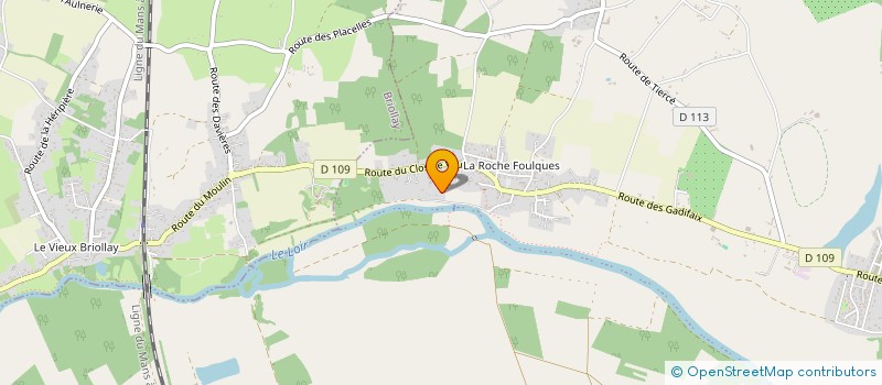 localisation de l'entreprise CELHER  LOIRE-AUTHION