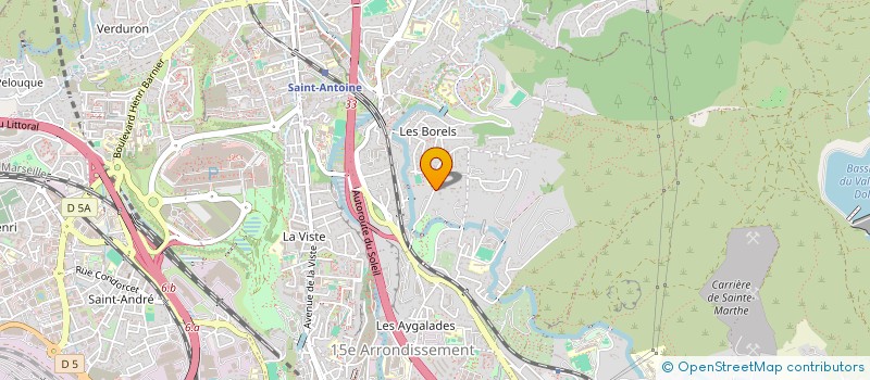 localisation de l'entreprise CELHEST 13 à MARSEILLE