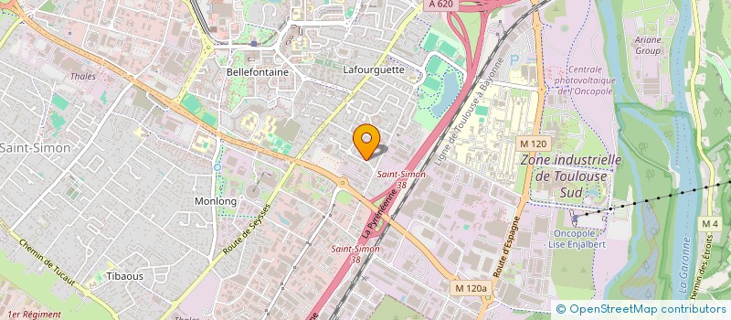 localisation de l'entreprise CELI'COMM CONSULTING  TOULOUSE