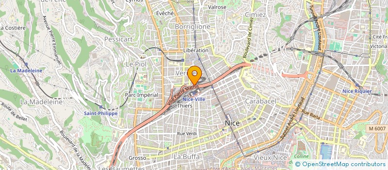 localisation de l'entreprise CELI MORABEZA à NICE