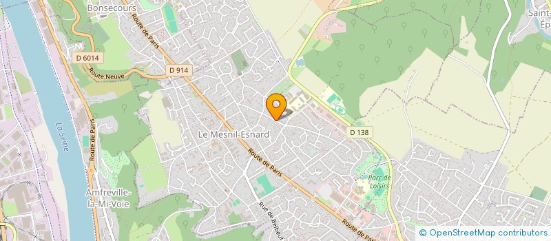 localisation de l'entreprise CELIA  LE MESNIL-ESNARD