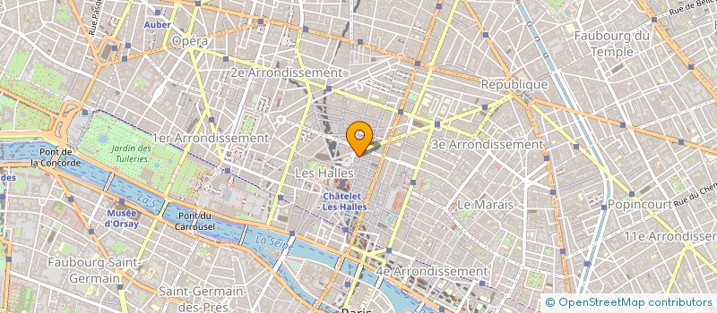 localisation de l'entreprise CELIA à PARIS