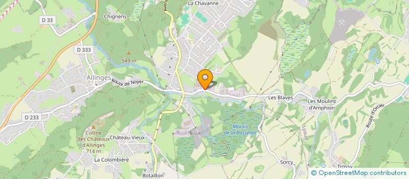 localisation de l'entreprise CELIA  PUBLIER