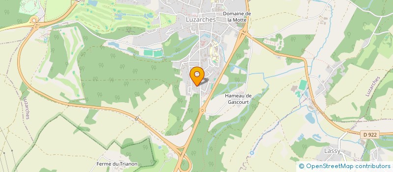 localisation de l'entreprise CELIA  LUZARCHES