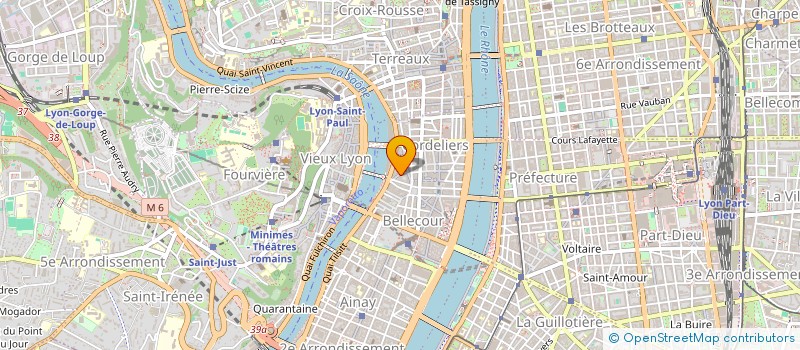 localisation de l'entreprise CELIA  B GUEDJ  LYON