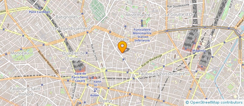 localisation de l'entreprise CELIA DARLING à PARIS