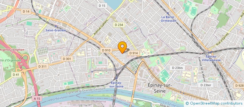 localisation de l'entreprise CELIA INFORMATIQUE à EPINAY-SUR-SEINE