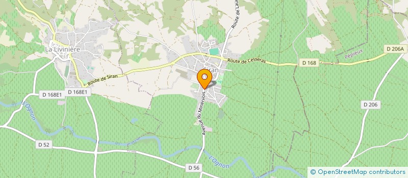 localisation de l'entreprise CELIA KUDRO  AZILLANET