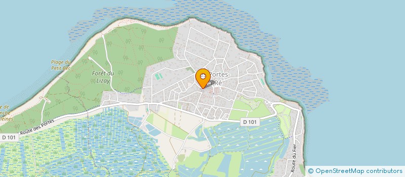 localisation de l'entreprise CELIA LOCATION  LA COUARDE-SUR-MER