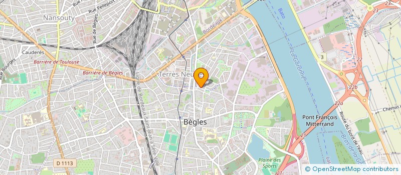 localisation de l'entreprise CELIA VTC à BEGLES