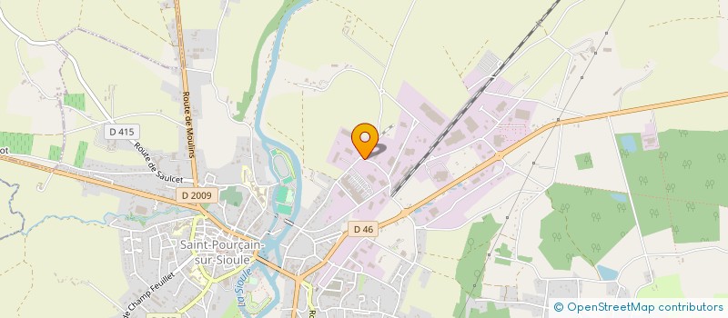 localisation de l'entreprise CELIAC  SAINT-POURCAIN-SUR-SIOULE