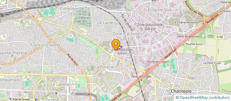 localisation de l'entreprise CELIADE  RENNES