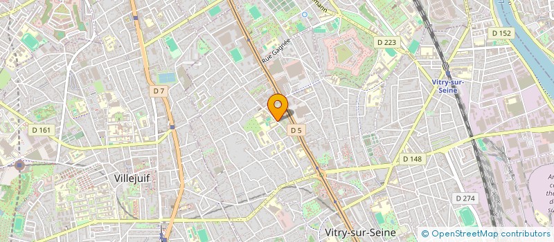 localisation de l'entreprise CELIAMASSI  VITRY-SUR-SEINE