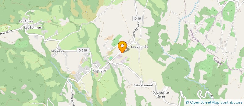 localisation de l'entreprise CELIAN  SIGOYER