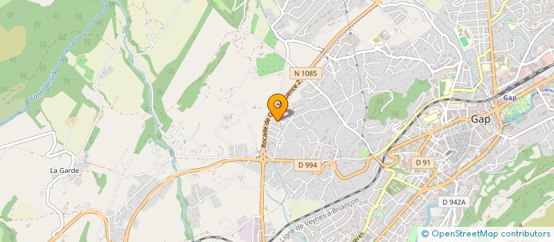 localisation de l'entreprise CELIAN AU CHAMPIONNAT D'EUROPE  GAP