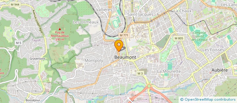 localisation de l'entreprise CELIANE  BEAUMONT