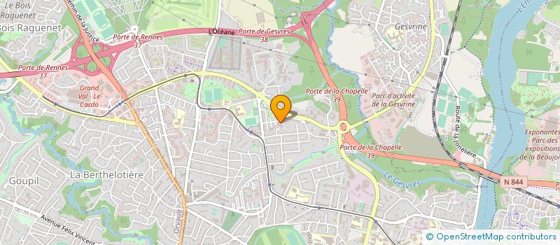 localisation de l'entreprise CELIBAT à NANTES