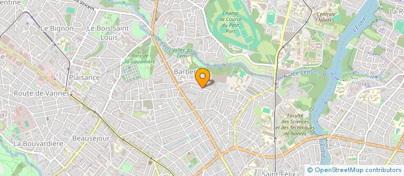 localisation de l'entreprise CELIBUZZ à NANTES