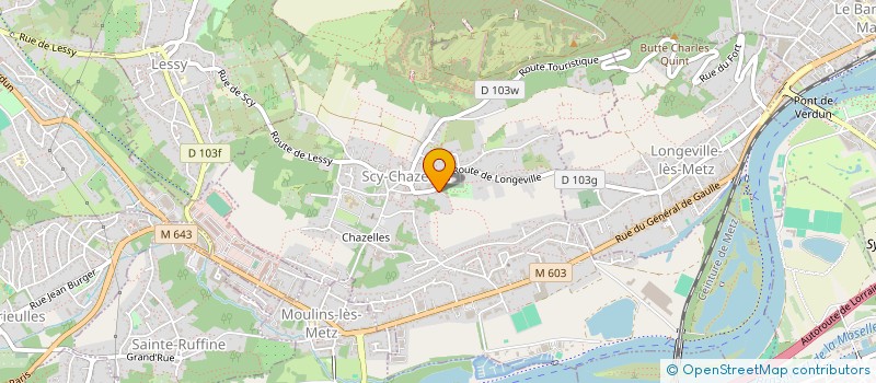 localisation de l'entreprise CELICHA  SCY-CHAZELLES